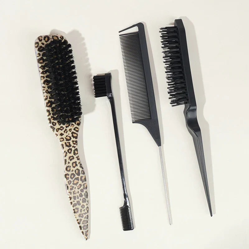 Bristle Slick Back Hair Brush – Edge Control