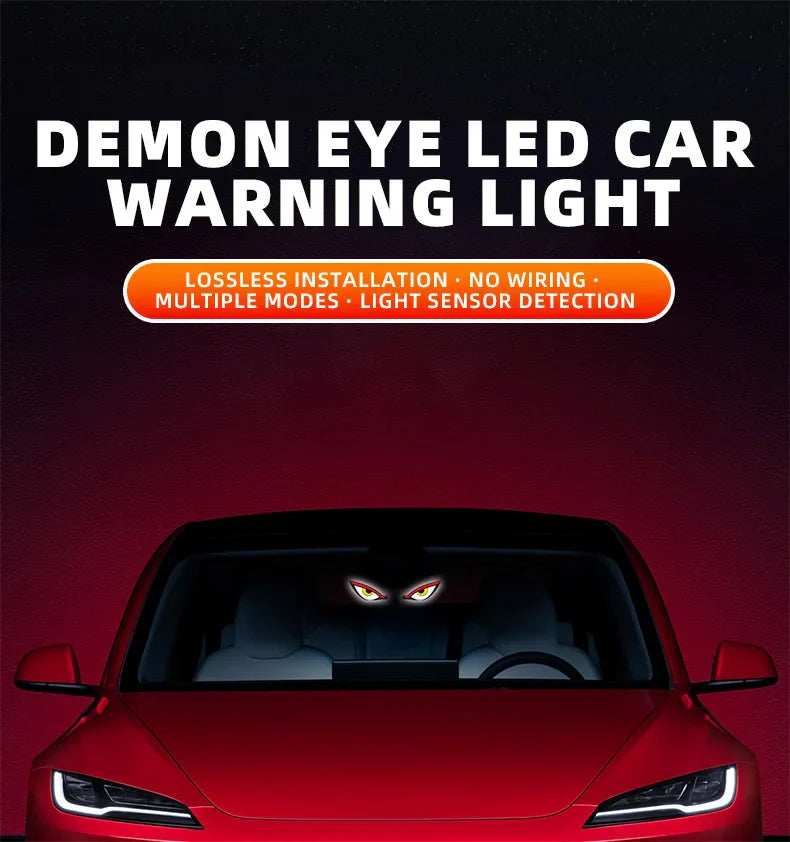Neon Eye Solar Powered