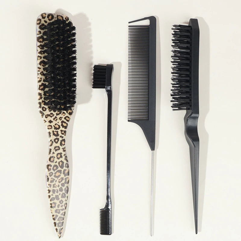 Bristle Slick Back Hair Brush – Edge Control