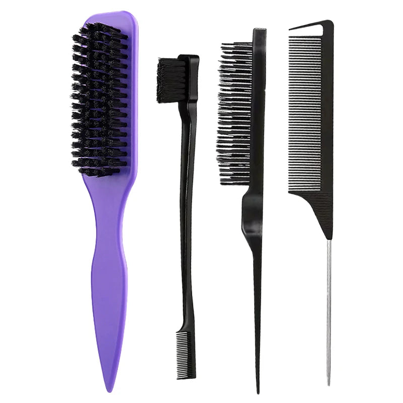 Bristle Slick Back Hair Brush – Edge Control