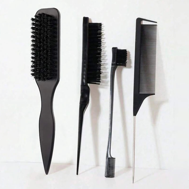 Bristle Slick Back Hair Brush – Edge Control